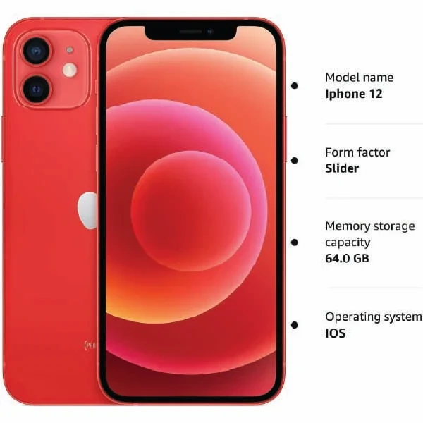 apple iphone 12 128gb 256gb 512gb silver white green grey  | Free Shipping